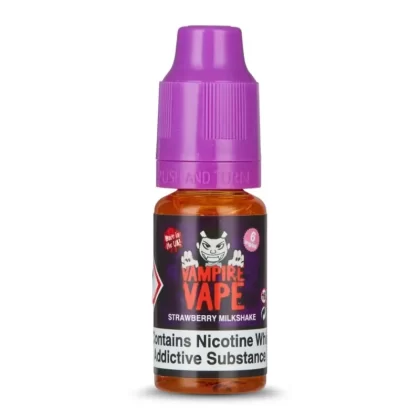 Strawberry Milkshake E-Liquid by Vampire Vape (10ml) - 0mg