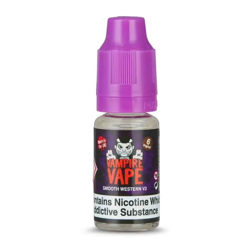 Smooth Western E-Liquid by Vampire Vape (10ml) - 0mg