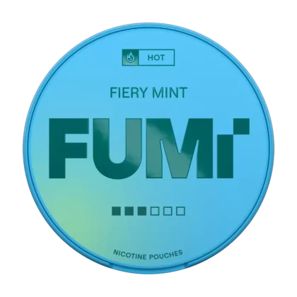 Fiery Mint FUMI Nicotine Pouches - 8mg