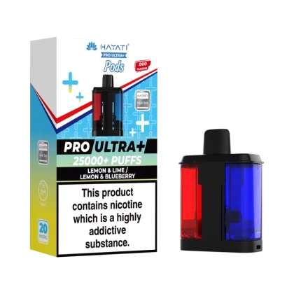 Lemon & Lime / Lemon & Blueberry Hayati Pro Ultra Plus Refill Pack - 20mg