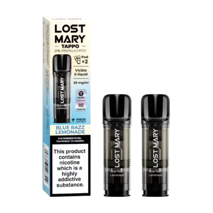 Blue Razz Lemonade Lost Mary Tappo Pods - 20mg