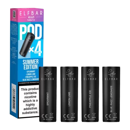 Summer Edition Elfbar 4in1 Pods - 20mg