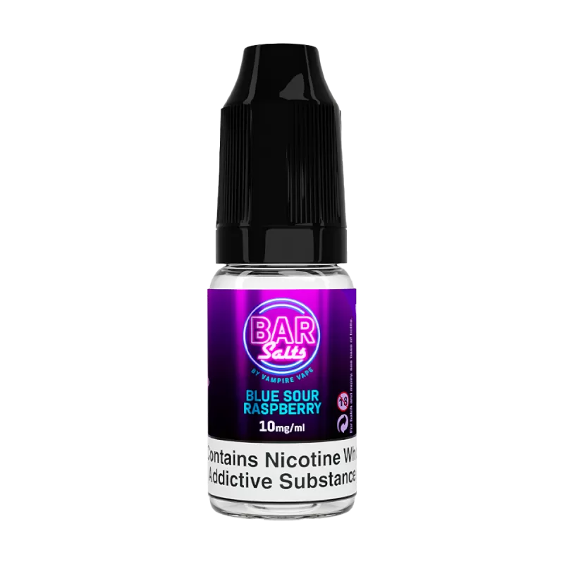 Blue Sour Raspberry Bar Salts by Vampire Vape - 20mg