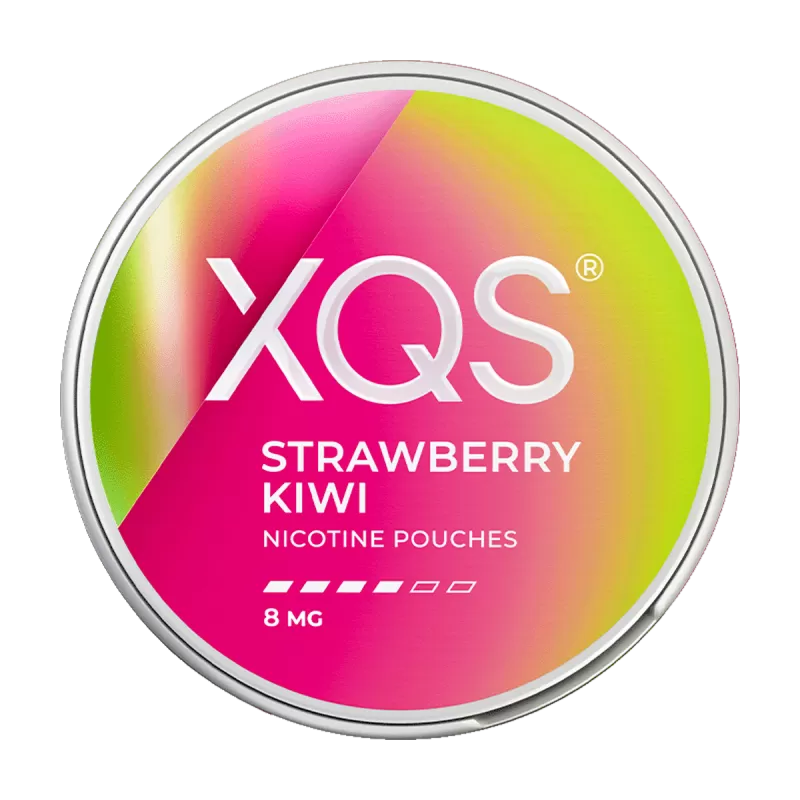 Strawberry Kiwi XQS Nicotine Pouches - 8mg