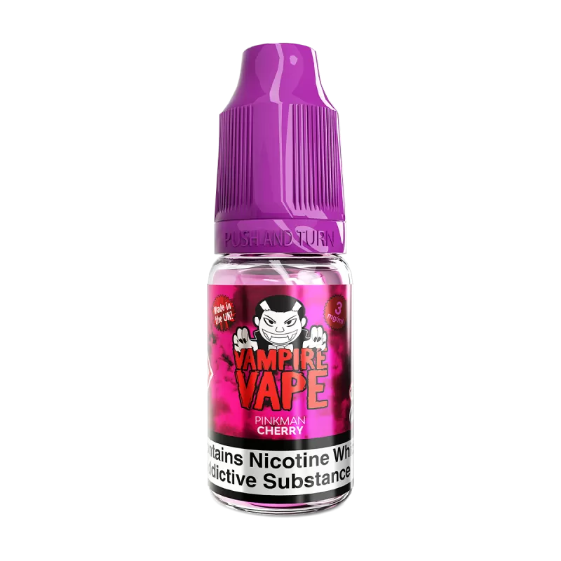 Pinkman Cherry by Vampire Vape 10ml - 18mg - Image 2