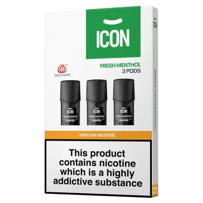 ICON Vape Fresh Menthol Pods (Pack of 3) - 20mg