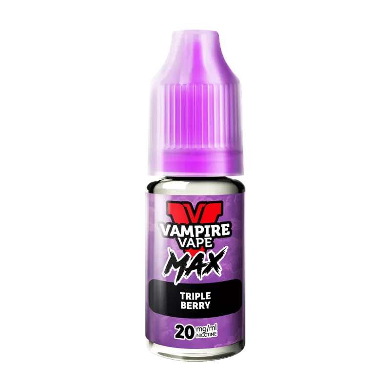 Triple Berry Vampire Vape Max Nic Salt - 10mg