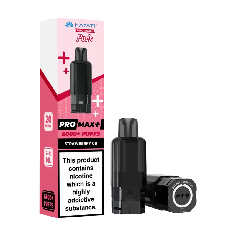 Strawberry GB Hayati Pro Max+ Refill Pack - 20mg