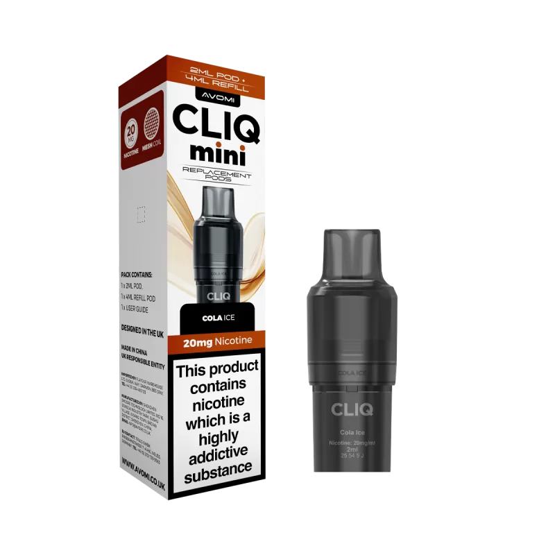 Avomi Cliq Mini Pods - Fizzy Cherry - Image 3
