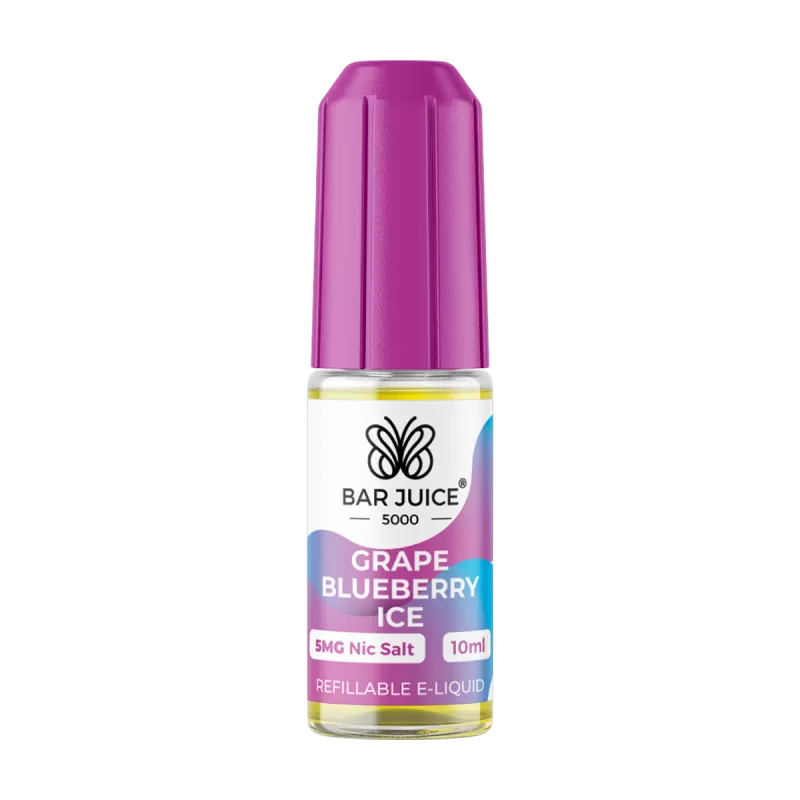 Grape Blueberry Ice Nic Salt by Bar Juice 5000 - 5mg