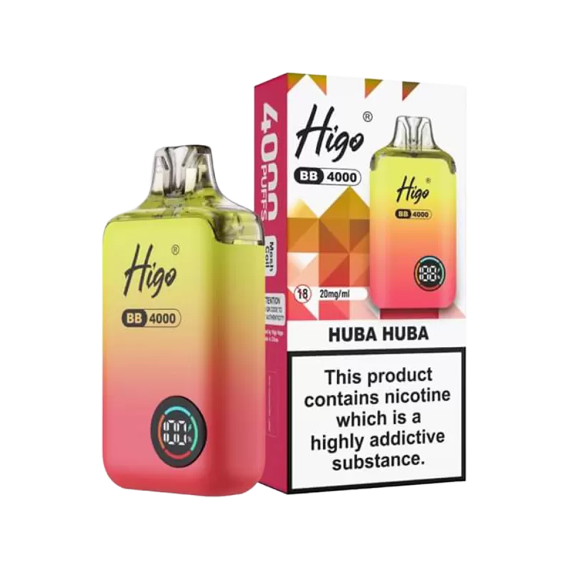 Higo BB 4000 Vape Kit - Strawberry Huba Huba