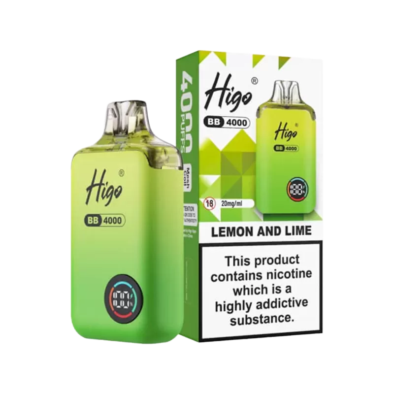 Higo BB 4000 Vape Kit - Strawberry Kiwi - Image 2