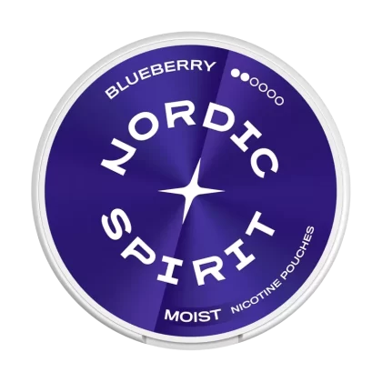 Blueberry Nordic Spirit Nicotine Pouches - 9mg