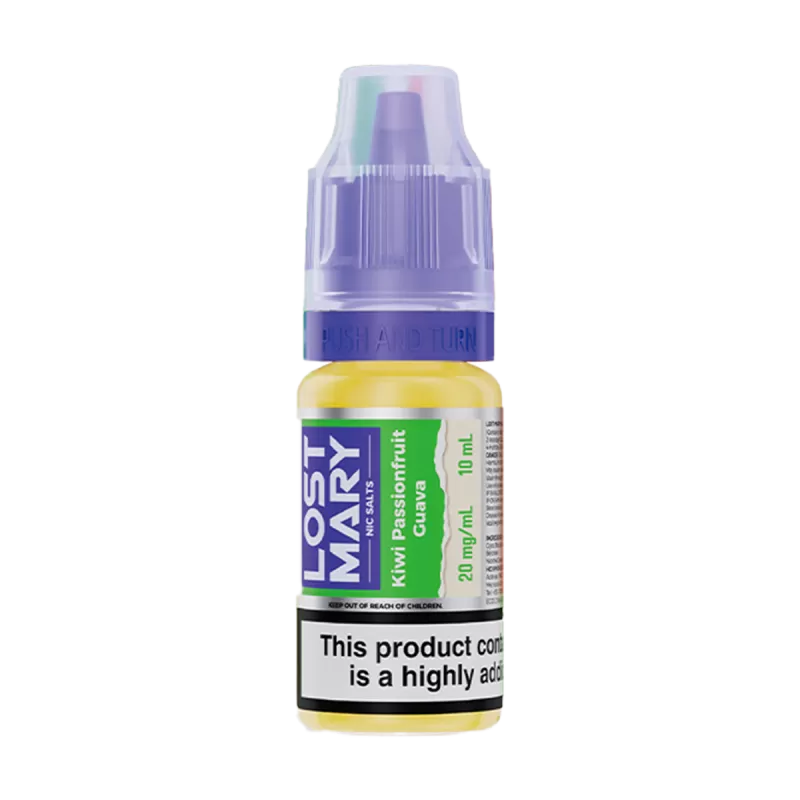 Kiwi Passionfruit Guava Lost Mary Nic Salt - 5mg