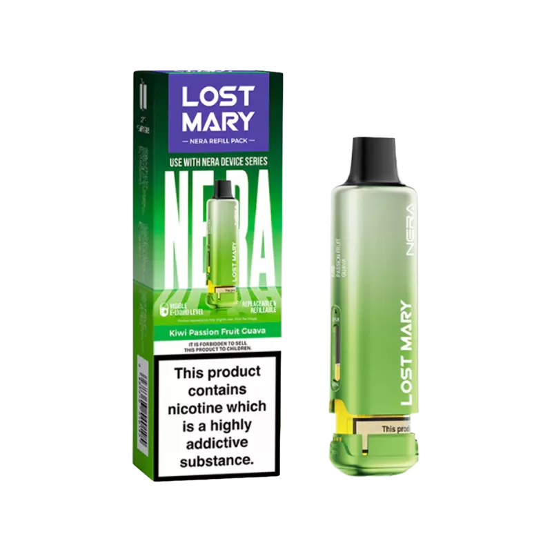 Kiwi Passion Fruit Guava Lost Mary NERA15K Refill Pack - 20mg