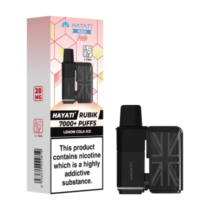 Lemon Cola Ice Hayati Rubik Refill Pack - 20mg