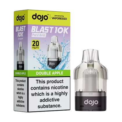Double Apple Dojo Blast 10K Refill Pack - 20mg
