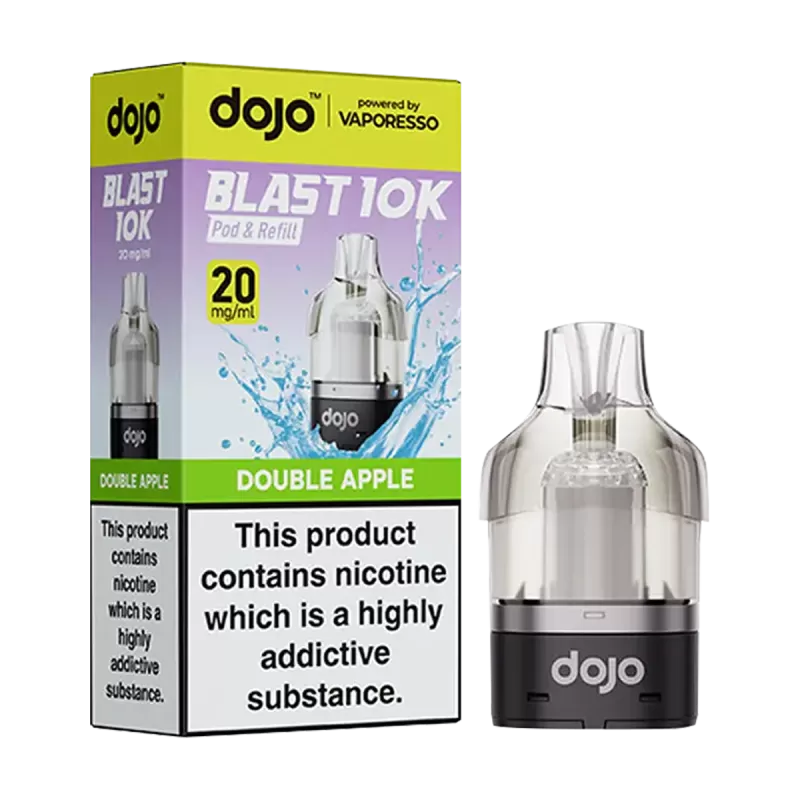 Double Apple Dojo Blast 10K Refill Pack - 20mg