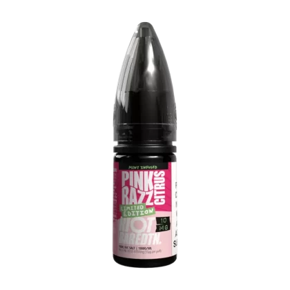 Pink Razz Citrus Riot Bar EDTN Nic Salt 10ml - 10mg