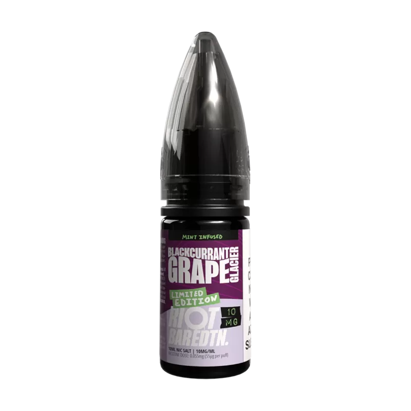 Black Grape Glacier Riot Bar EDTN Nic Salt 10ml - 20mg