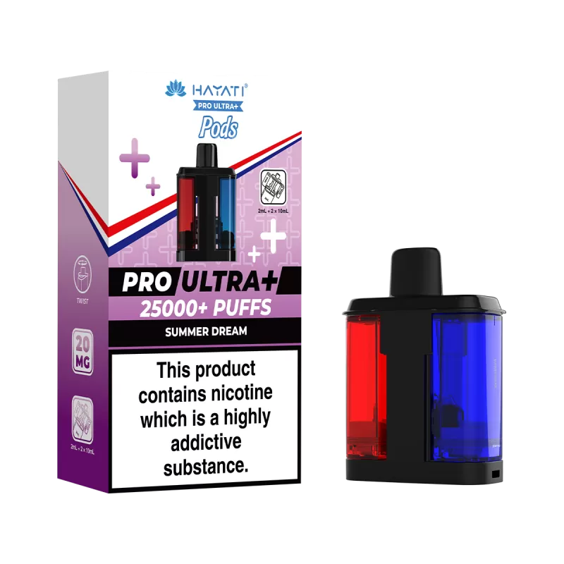 Summer Dream Hayati Pro Ultra Plus Refill Pack - 10mg
