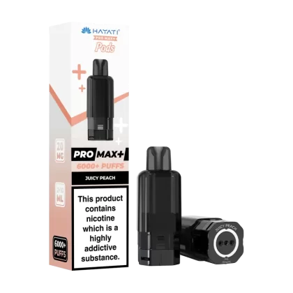 Juicy Peach Hayati Pro Max+ Refill Pack - 10mg
