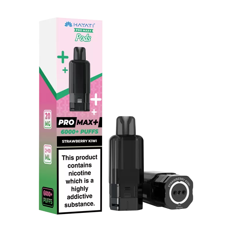 Strawberry Kiwi Hayati Pro Max+ Refill Pack - 5mg