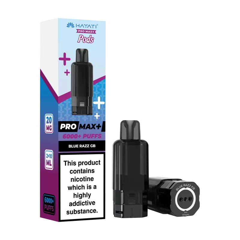 Blue Razz GB Hayati Pro Max+ Refill Pack - 20mg