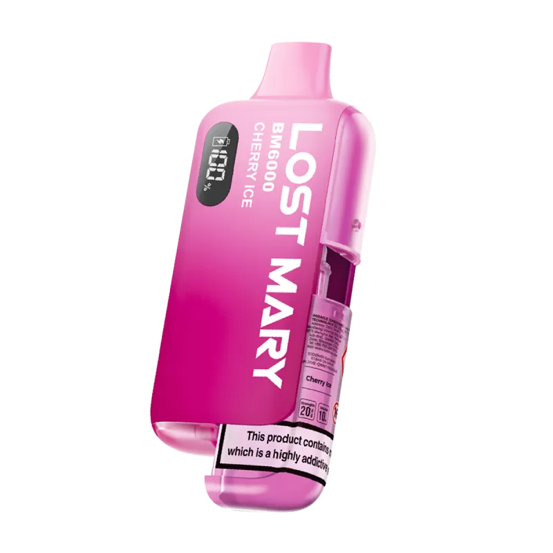 Lost Mary BM6000 Vape Kit - Blueberry Sour Raspberry / 10mg - Image 3