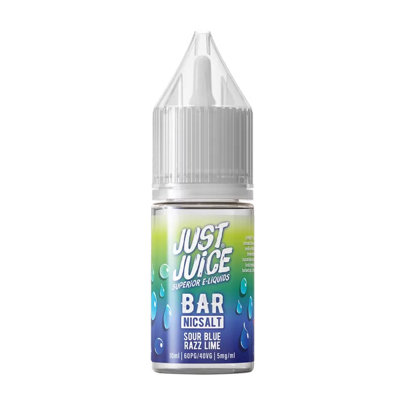 Sour Blue Razz Lime Nic Salt by Just Juice Bar - 10mg