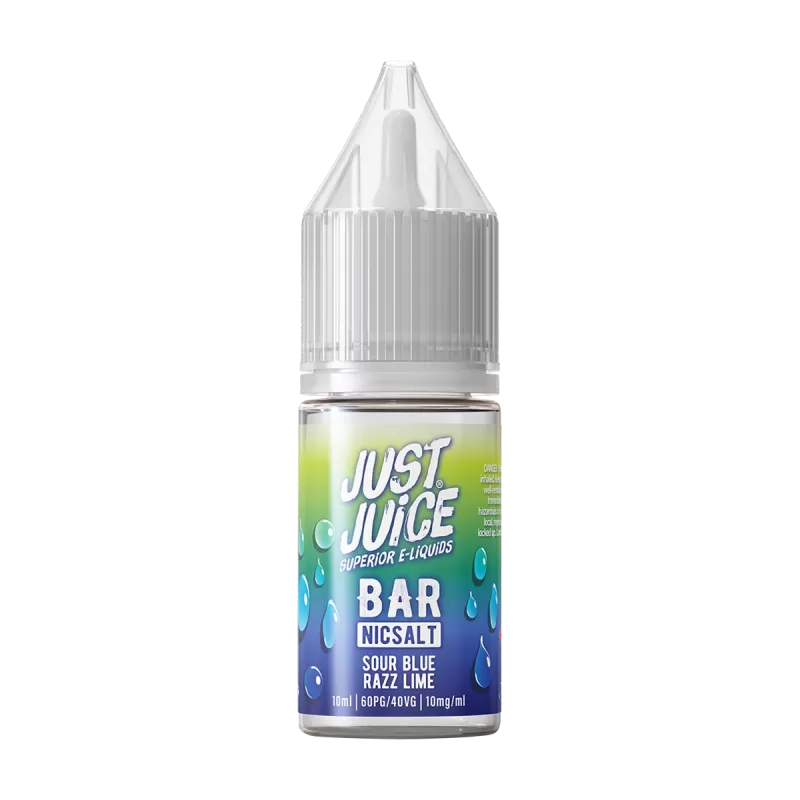 Sour Blue Razz Lime Nic Salt by Just Juice Bar - 10mg - Image 2