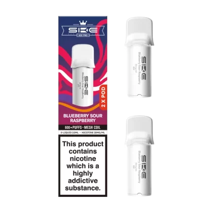 Blueberry Sour Raspberry SKE 600 Pro Pods - 10mg