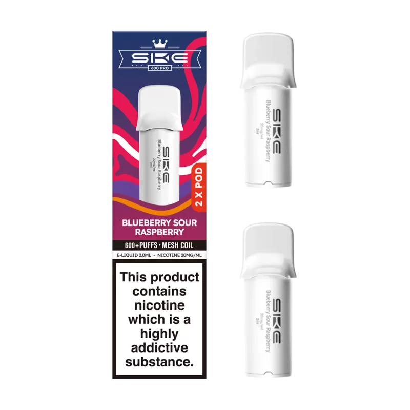 Blueberry Sour Raspberry SKE 600 Pro Pods - 10mg