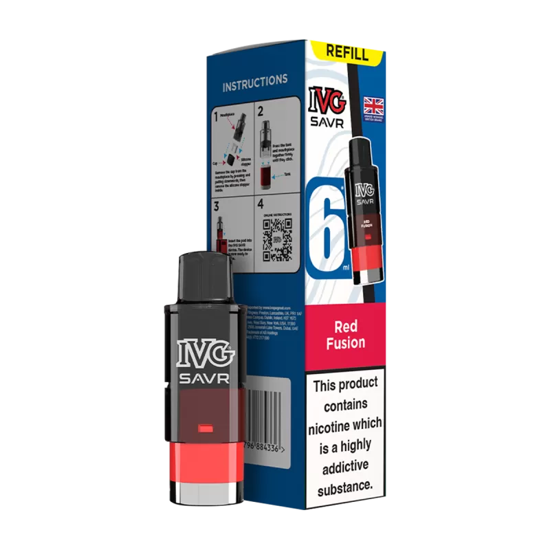 Red Fusion IVG SAVR Refill Pack - 20mg