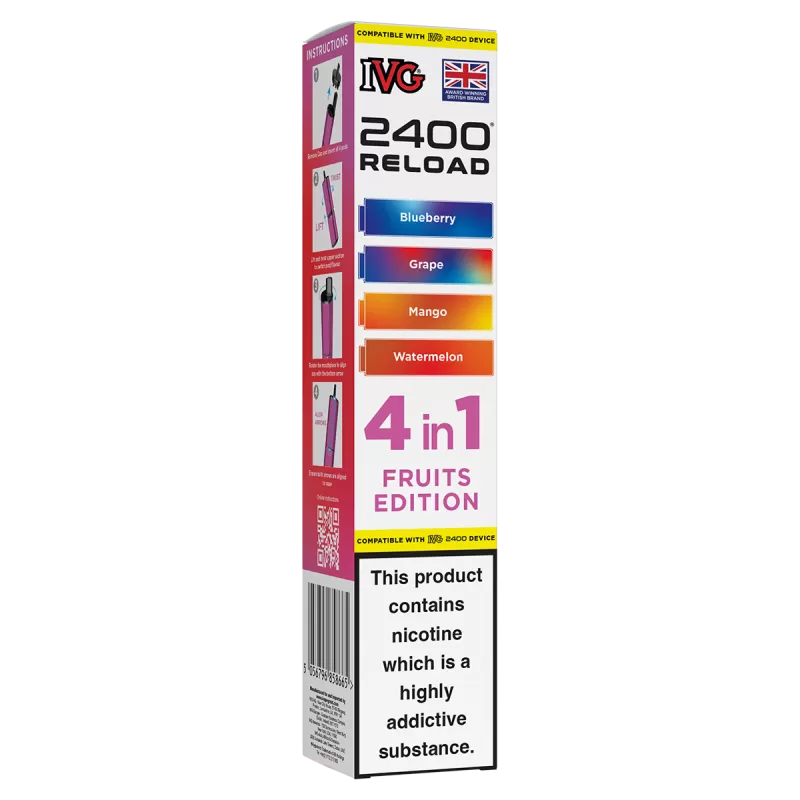 Fruits Edition IVG 2400 Refill Pods - 20mg