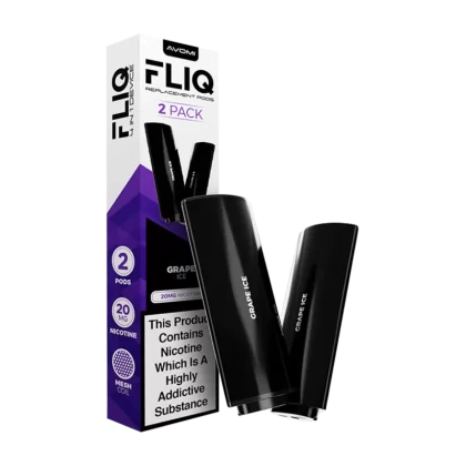 Grape Ice Avomi Fliq 4in1 Pods - 20mg