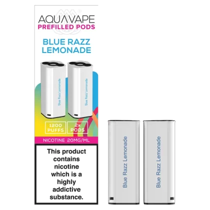 Blue Razz Lemonade Aquavape 2in1 Pods - 20mg