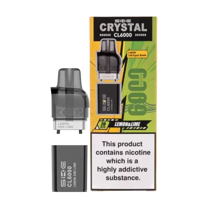Lemon and Lime SKE Crystal CL6000 Pods - 20mg