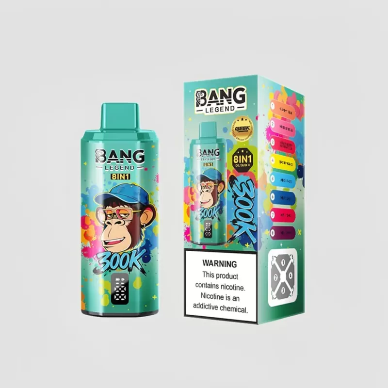 Bang Legend 8 in 1 300K Puffs Disposable Vape - Image 2