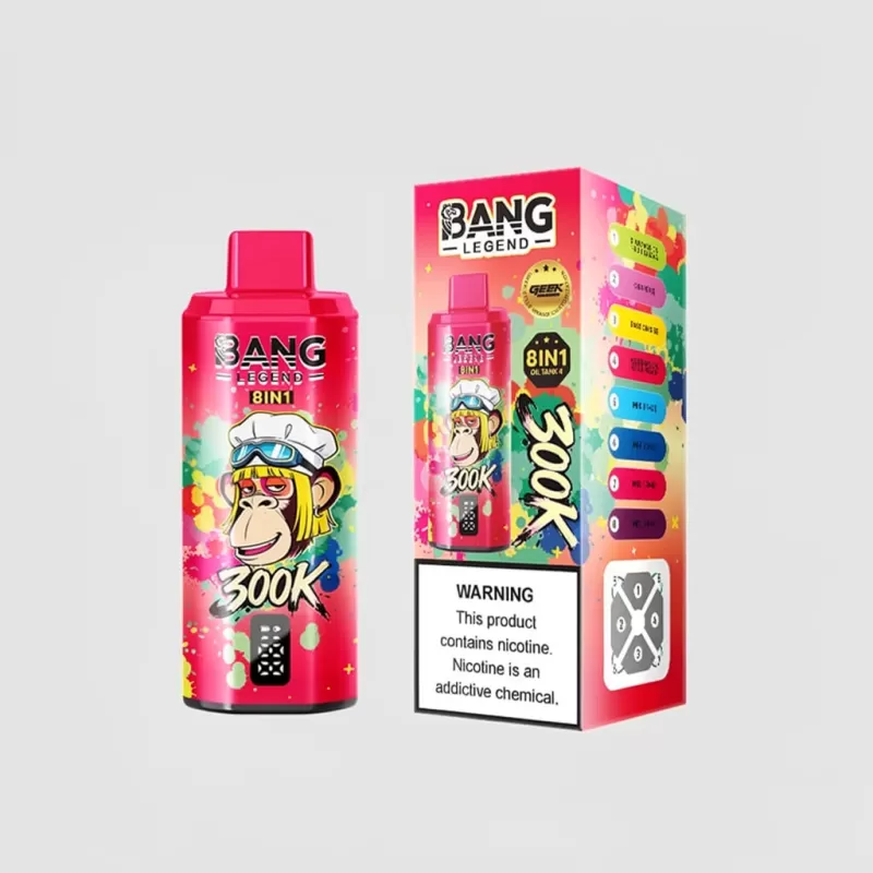 Bang Legend 8 in 1 300K Puffs Disposable Vape - Image 3