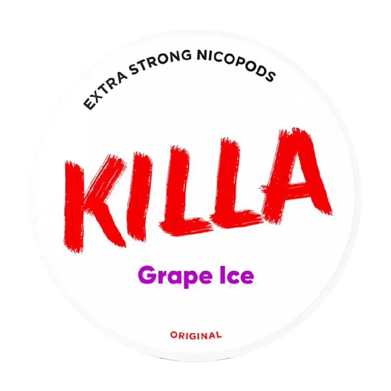 Grape Ice Killa Nicotine Pouches - 16mg