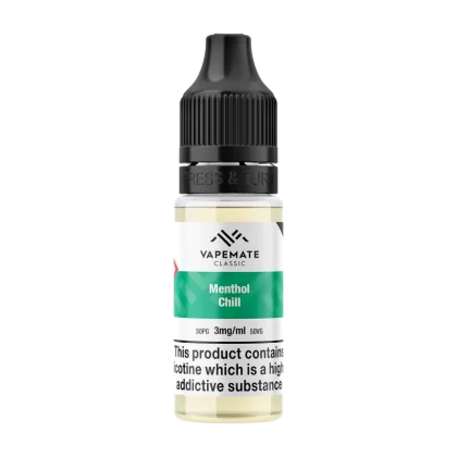 Vapemate Classic Menthol Chill 10ml - 6mg