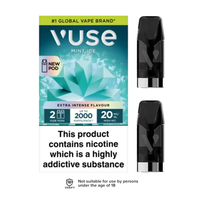 Mint Ice Vuse Pro Pods - 20mg