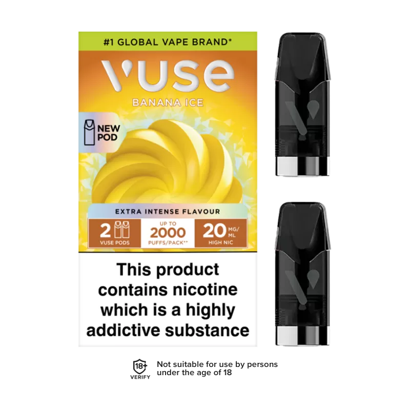 Banana Ice Vuse Pro Pods - 10mg (Discontinued)