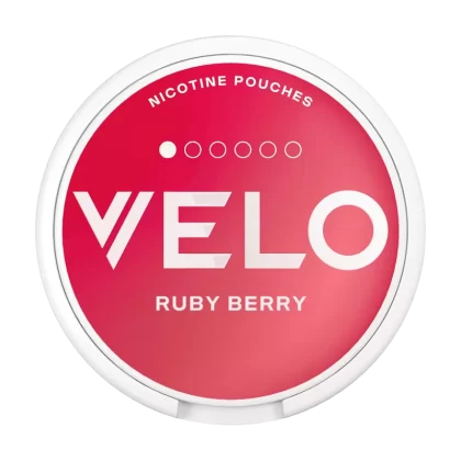 Ruby Berry Velo Mini Nicotine Pouches - 6mg
