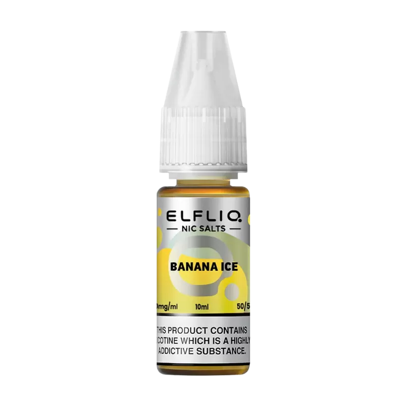 Banana Ice Elfliq Nic Salt by Elfbar - 10ml - 5mg