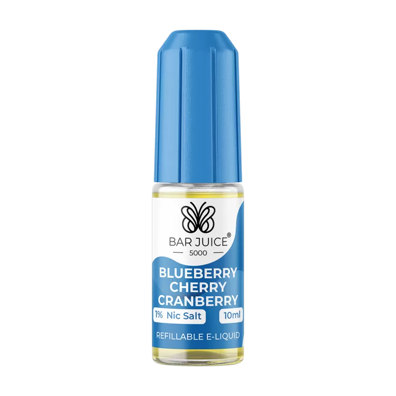 Blueberry Cherry Cranberry Nic Salt by Bar Juice 5000 - 10mg