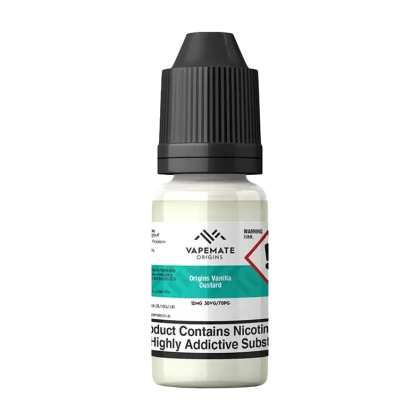 Vapemate Origins Vanilla Custard 10ml - 18mg