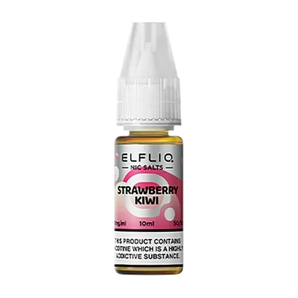 Strawberry Kiwi Elfliq Nic Salt by Elfbar - 10ml - 5mg