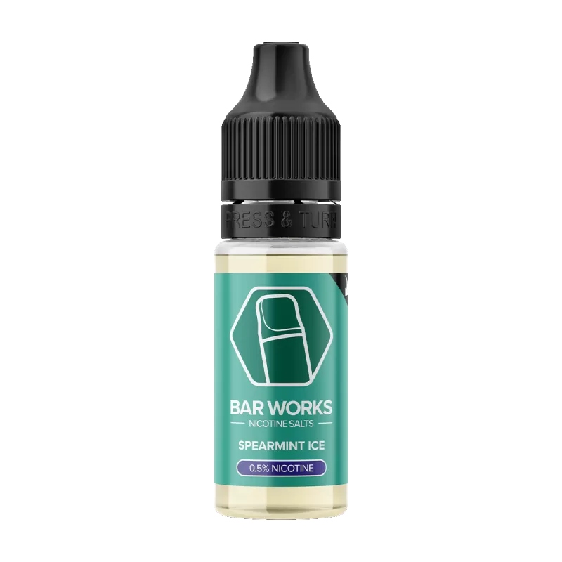 Spearmint Ice Nic Salt by Bar Works - 10ml - 20mg